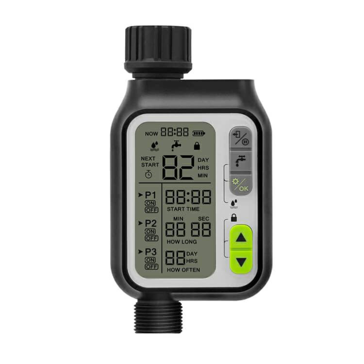 تایمر آبیاری هوشمند باغ و باغچه مدل HCT-335