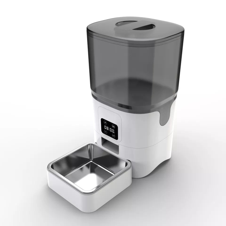 ظرف غذای اتوماتیک سگ و گربه پاپی فید مدل اپلیکیشن دار