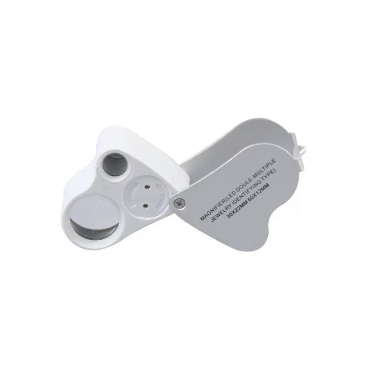 لوپ جواهر شناسی و گیاه‌پزشکی مدل دوتایی LED دار